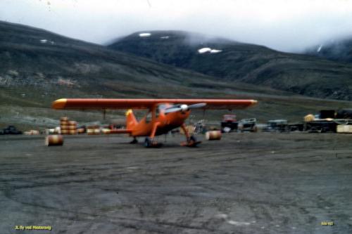 Lauritzens fly Mestersvig 1962 (foto Hans)