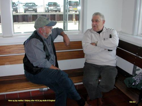 Hans og Ernst mødes efter 44 år ved Esbjerg 2007